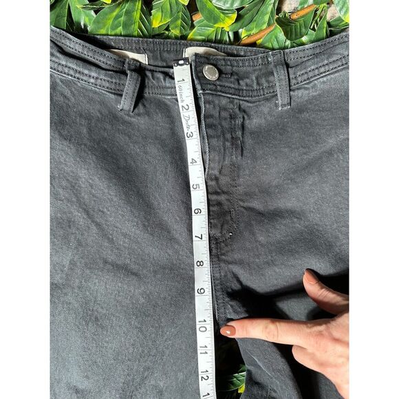 Universal Thread Black Wide Leg Ankle Jean Size 2 - Picture 8 of 10